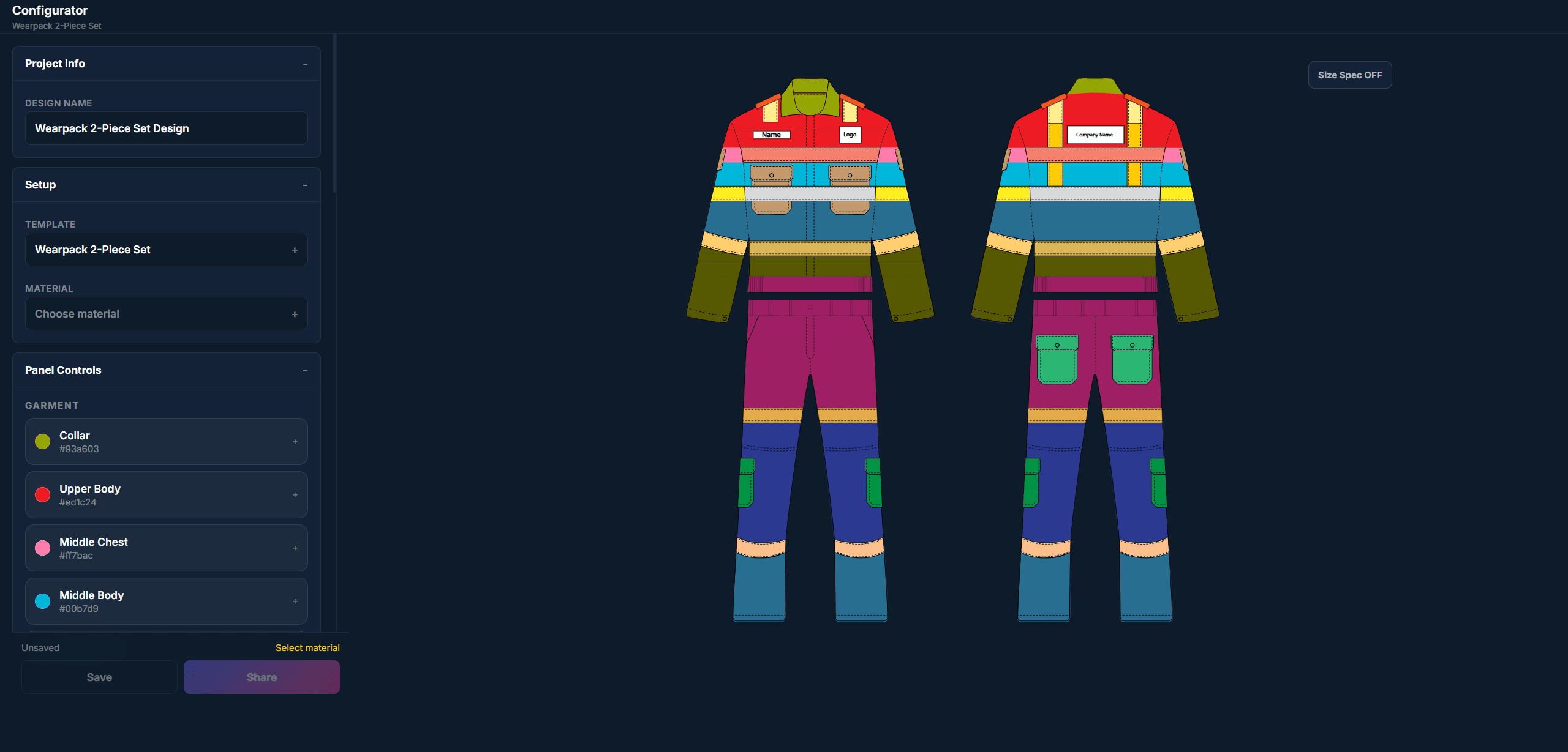 Design Wearpack preview 1