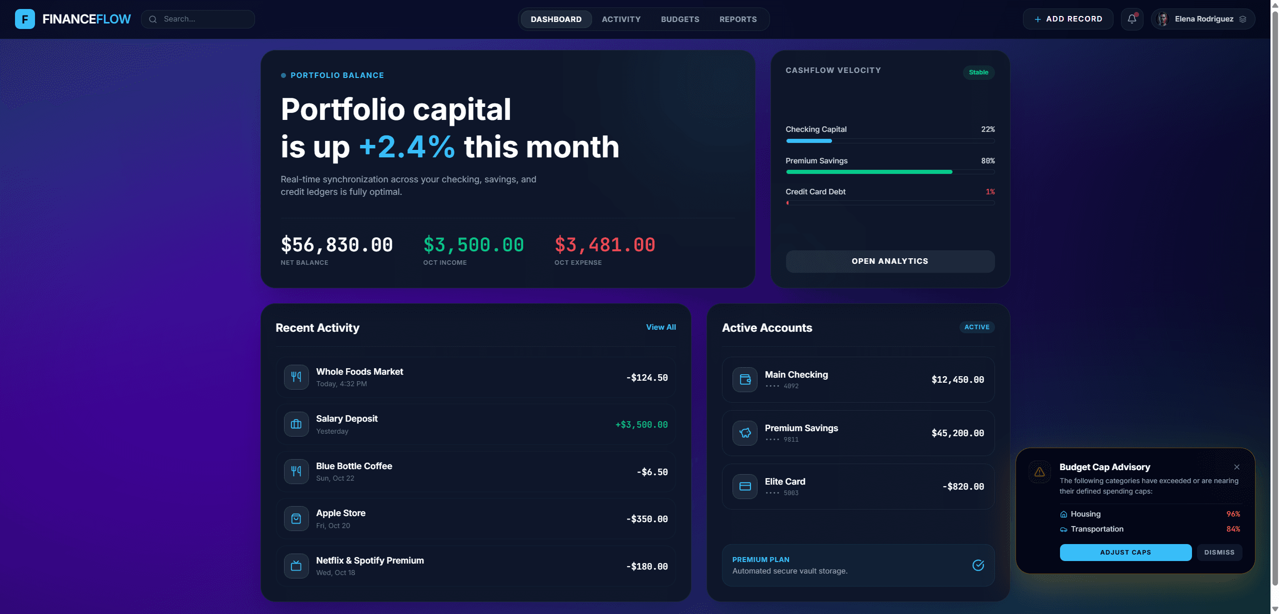 Personal Finance Tracker preview 1