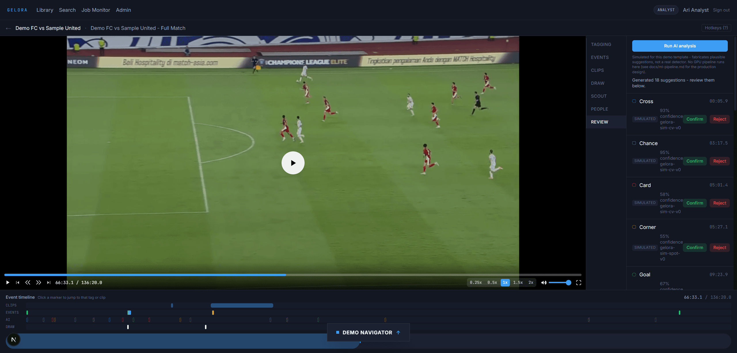 Gelora Football Video Analysis preview 1