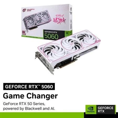 COLORFUL iGame GeForce RTX 5060 Ultra W OC | 8GB GDDR7