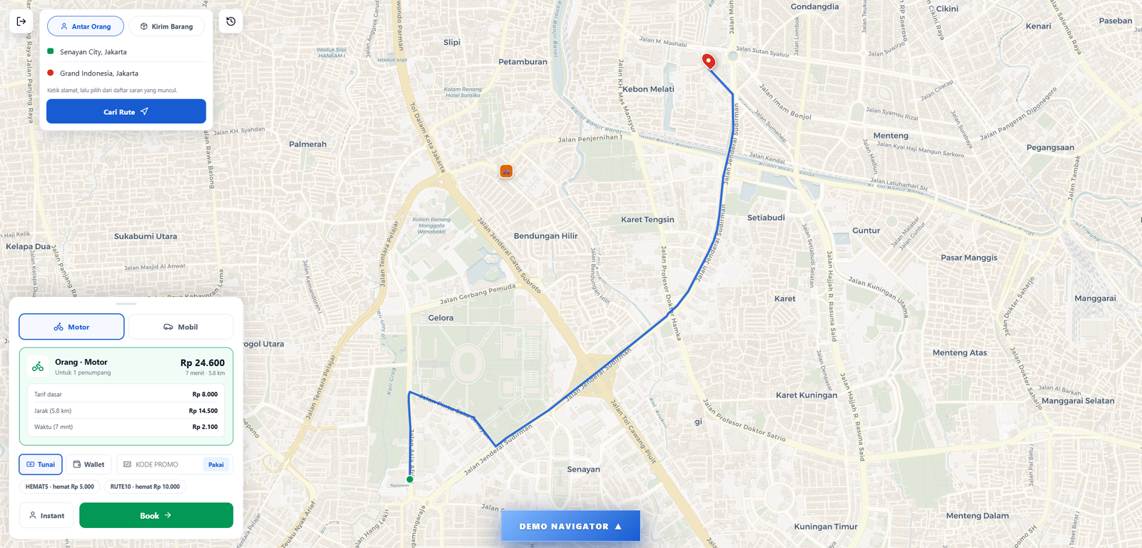 Preview of Rute — Ride Hailing & Logistics Starter Kit